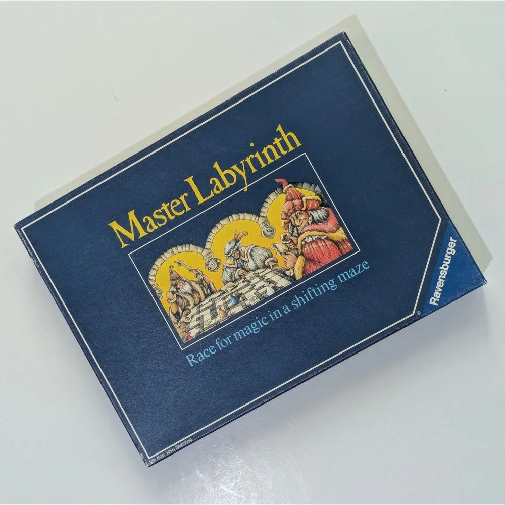1991 Ravensburger MASTER LABYRINTH  Maze Board Game First Edition Complete!!